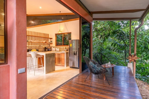 Terrace and Kitchen - Blue Lotus