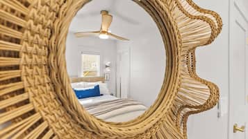 2 slaapkamers, een strijkplank/strijkijzer, wifi, beddengoed