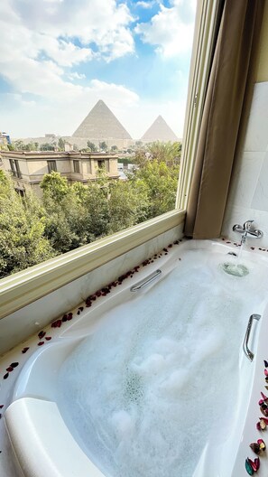 Superior tweepersoonskamer, uitzicht op bergen