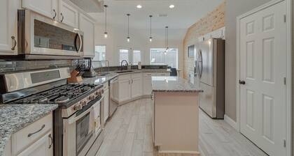 Elegant 5BR Retreat w/ Private Pool & Game Room