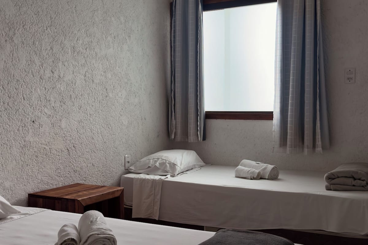 Family Double or Twin Room, Courtyard View | Desk, free WiFi