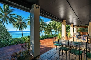 Casa panorâmica, vista para o oceano