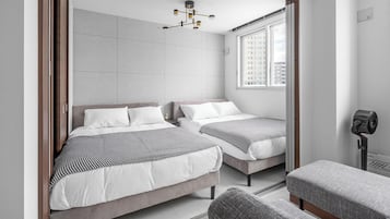 Apartemen | Meja kerja, setrika/meja setrika, dan Wi-Fi gratis