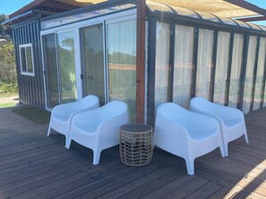 Terrace/patio - Cozy Luxury Cabin in the De Luz Heights (Fallbrook)