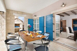 Outdoor dining - Villa Vignara (Istria - Labin) (Labin)