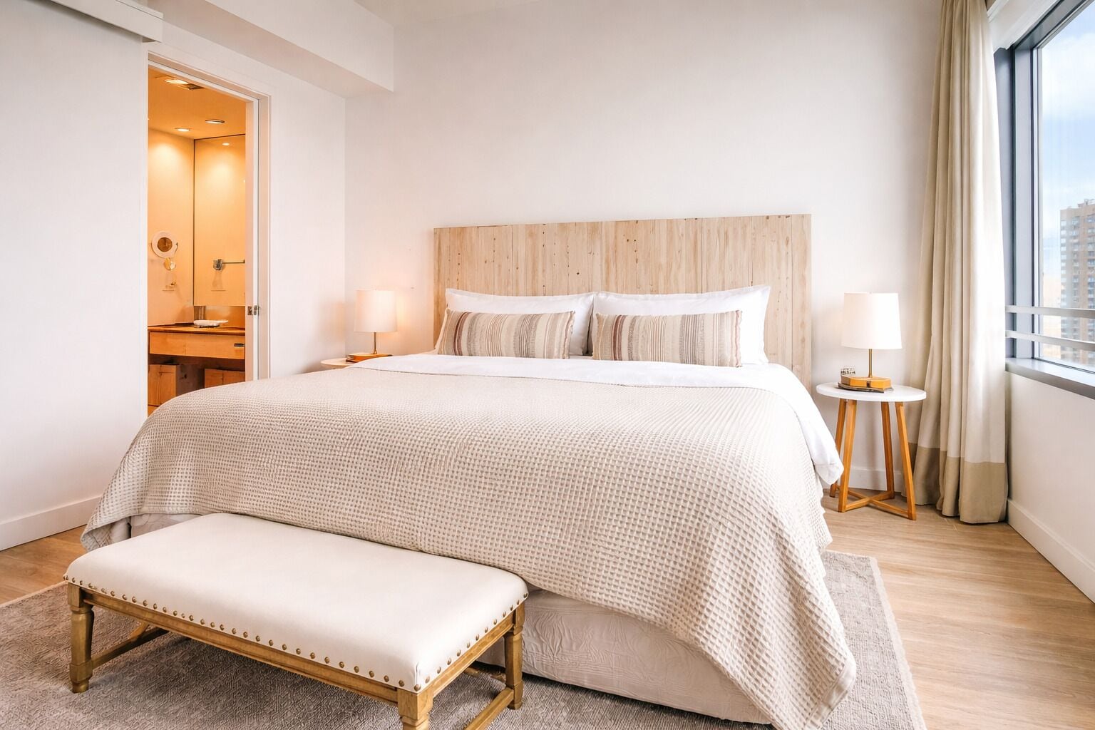 Suite Panoramique, balcon, vue océan | Draps en coton égyptien, literie de qualité supérieure