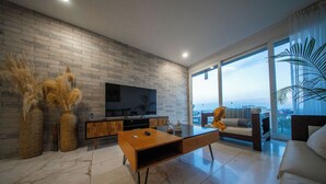 Living area - Luxury 2BR Condesa Rooftop Pool Walk Roma (Ciudad de México)