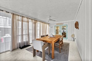 Dining - Sandy Feet Retreat | Pool, Spa, Steps to Siesta Beach & Village (Sarasota)
