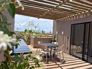 Outdoor dining - MHV Milagres - Nini Boutique Residence (São Miguel dos Milagres)