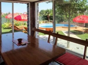 Dining - Ein Apartment im Ferienhaus Zweirosen by Interhome (Fažana)