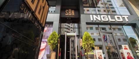 Blick von der Unterkunft