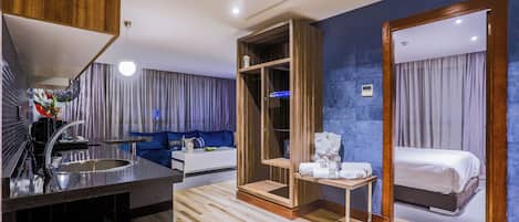 Blick von der Unterkunft