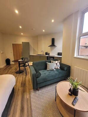TV - Harmony 4 - Stylish Central Studio Near Stadium (Leicester)