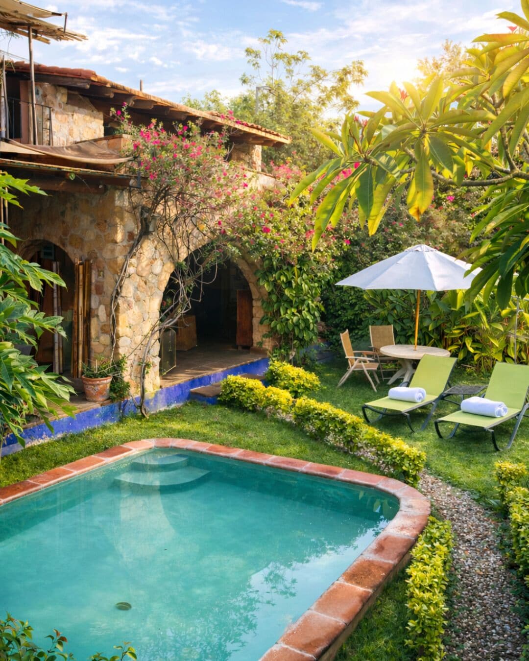 Habitación Confort, vista al lago | Terraza o patio