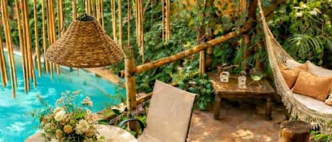 Chambre Confort, vue lac | Terrasse/Patio