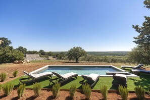 Pool - Trullo Badessa with private pool (Martina Franca)