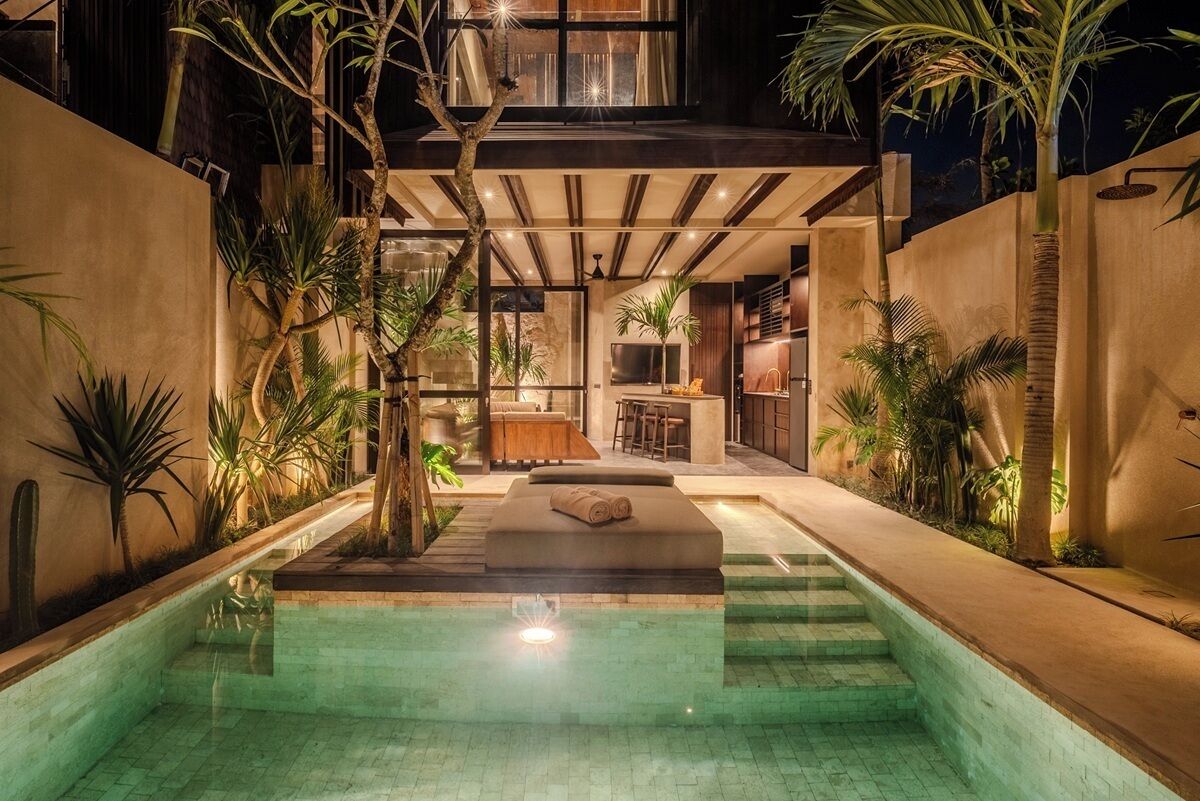 Villa Superior - 1 sovrum - privat pool - utsikt mot poolen | Terrass/Patio