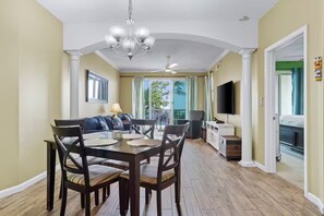 Living area - Oceanfront Condo with 2 Pools (Gulfport)