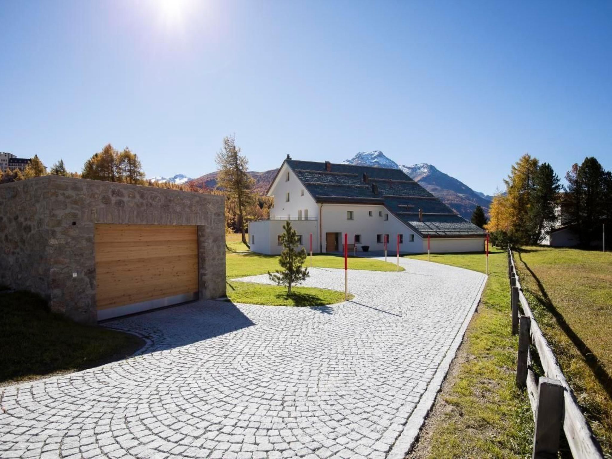 Enceinte de l’hébergement