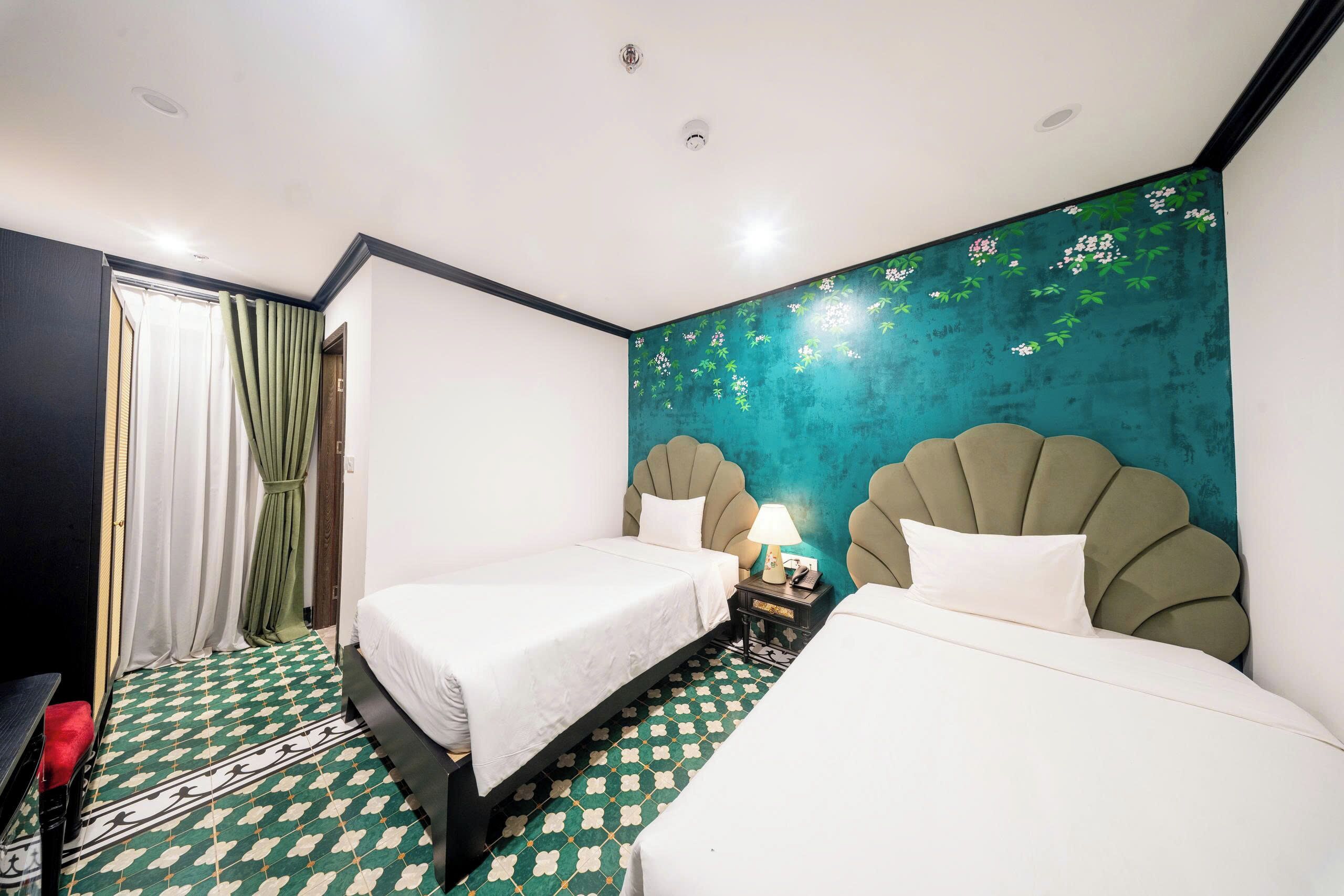 Habitació amb dos llits individuals executiva | Escriptori i wifi gratuïta 