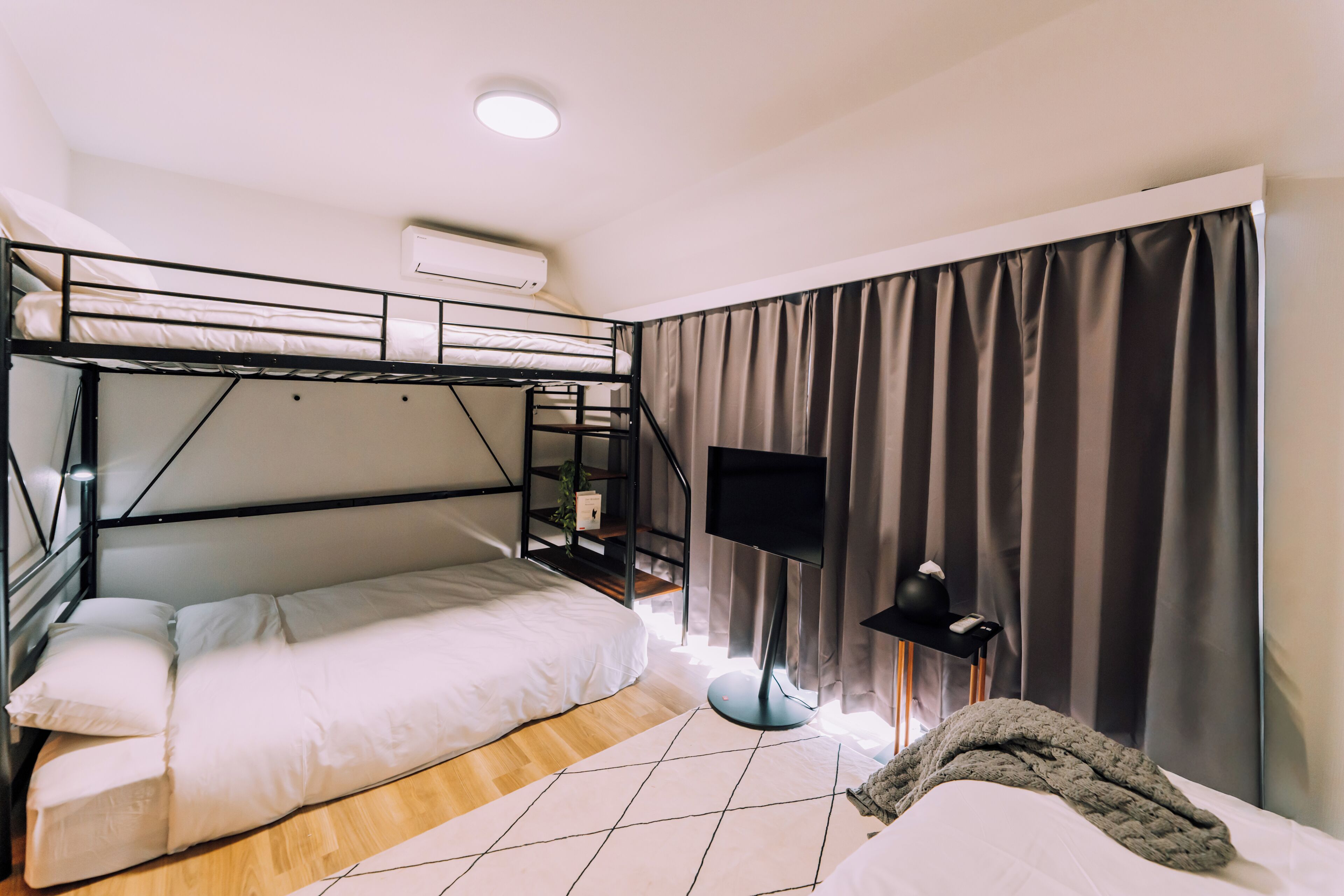 Desk, iron/ironing board