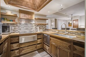 Fridge, microwave, oven, stovetop - Shadow Ridge 210 | Pool, Hot Tub, 150 Yards to PCMR (Park City)