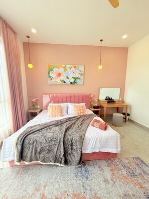 Unclassified image, 4 of 16, button - 2-bedroom pink house with loft in Ketewel (Bali)