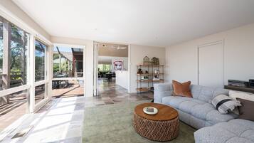 TV connectée, cheminée