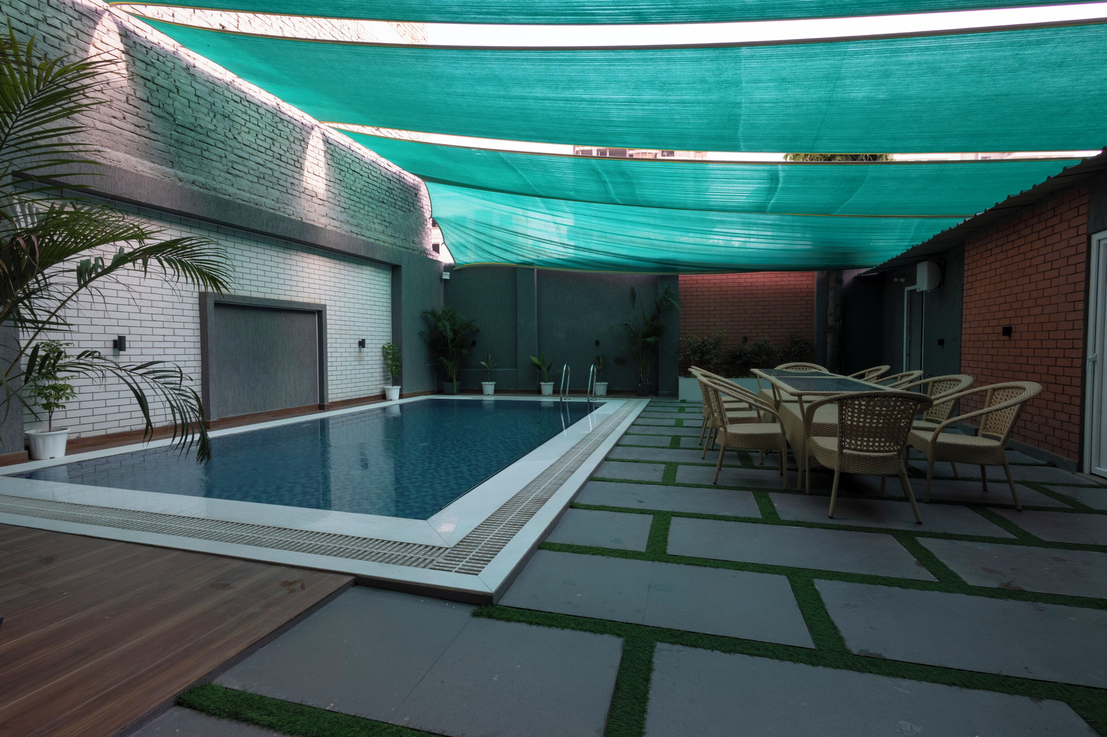 Piscine couverte