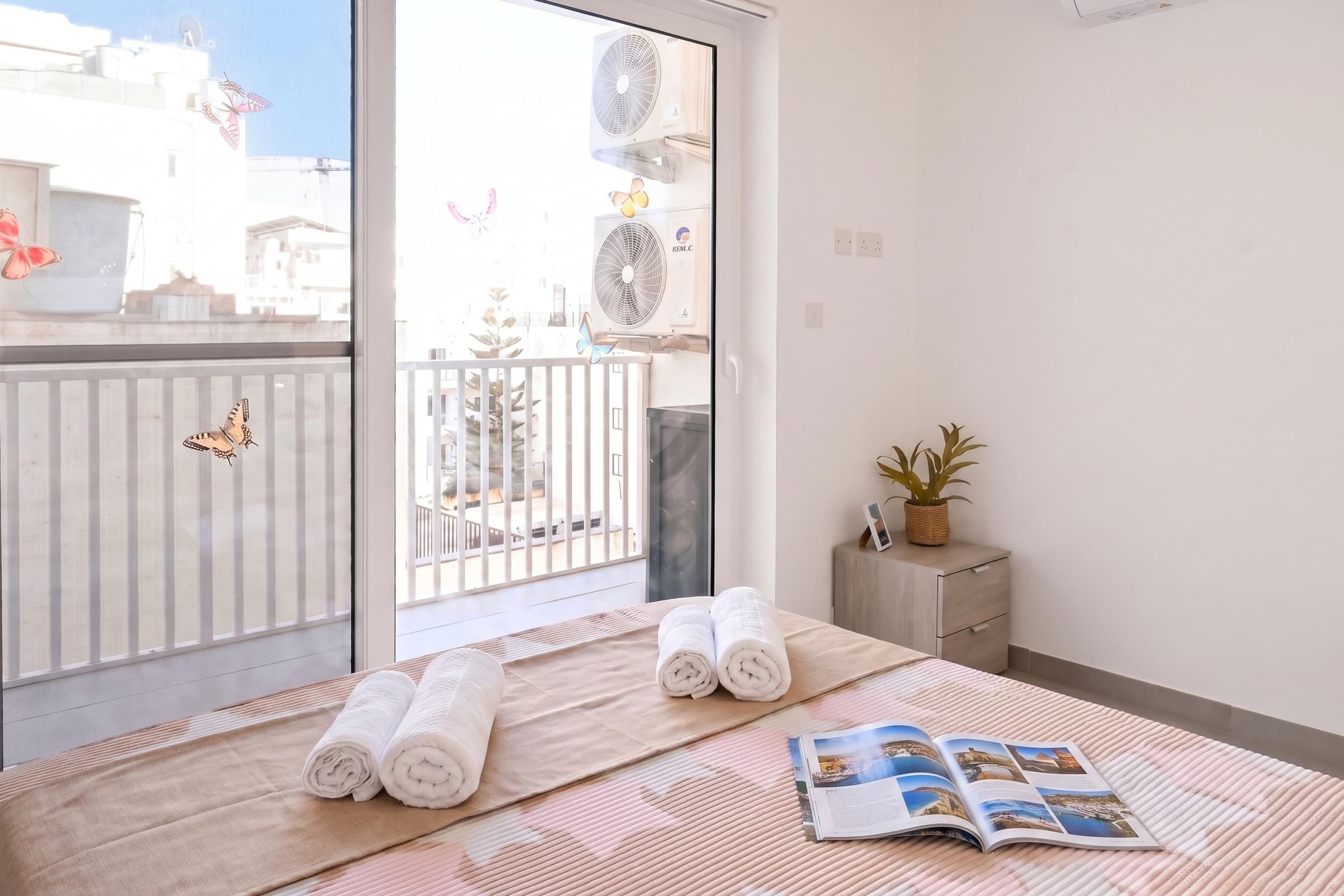 Family Apartment, 1 Bedroom, Balcony (Camelia Seaview 1 Bd Apart In St Paul) | 1 bedroom, WiFi