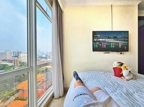 Apartamento, 2 habitaciones, vistas a la ciudad | Vistas desde la habitación