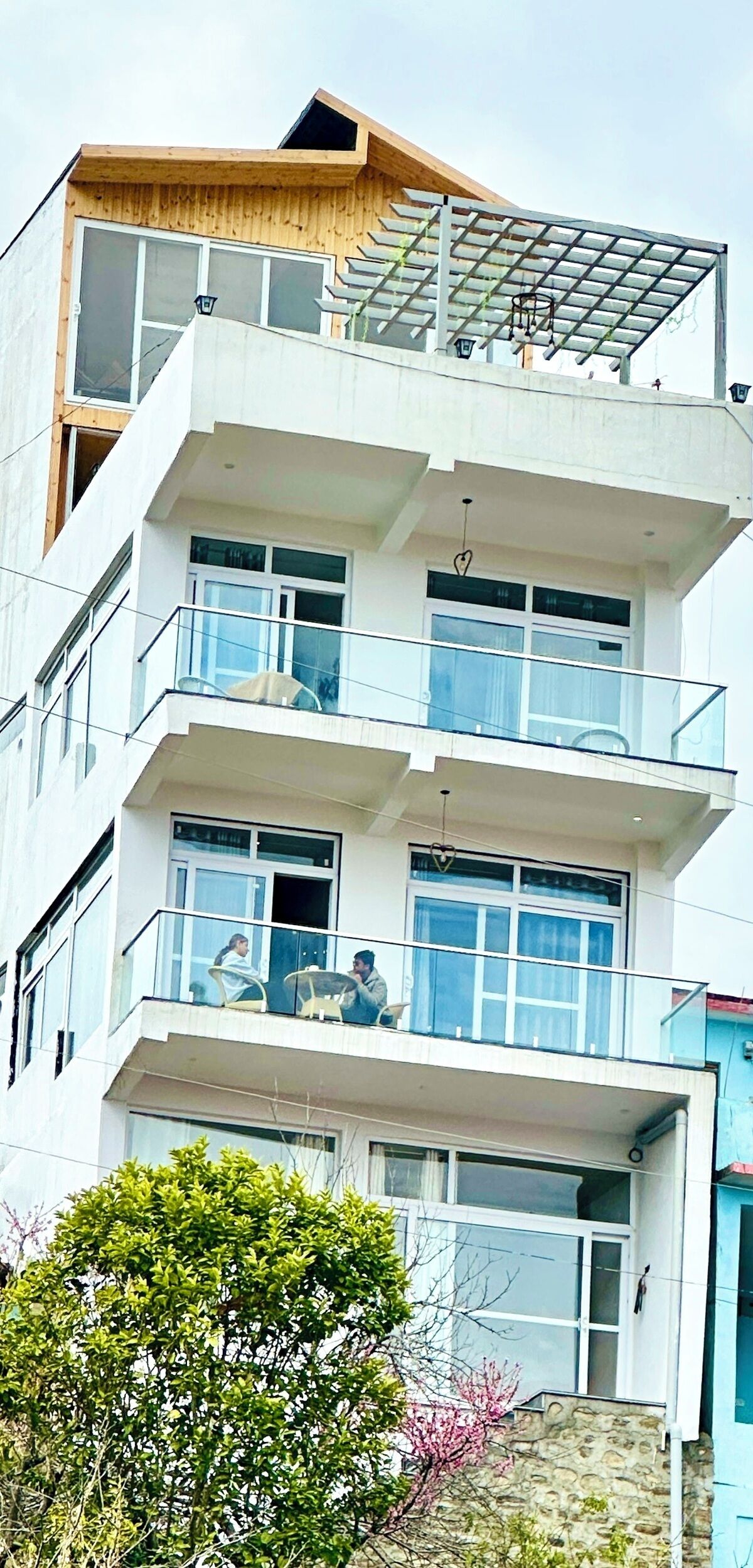 Fachada del alojamiento