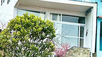 Overnatningsstedets facade