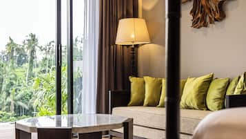 Vila exclusiva, vista para o vale | Roupas de cama premium, frigobar, cofres nos quartos, escrivaninha