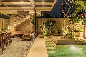 Deluxe Villa, 2 Bedrooms, Private Pool, Pool View | Terrace/patio - Sirocco Villas Bingin, Uluwatu by Blacksand (Pecatu)