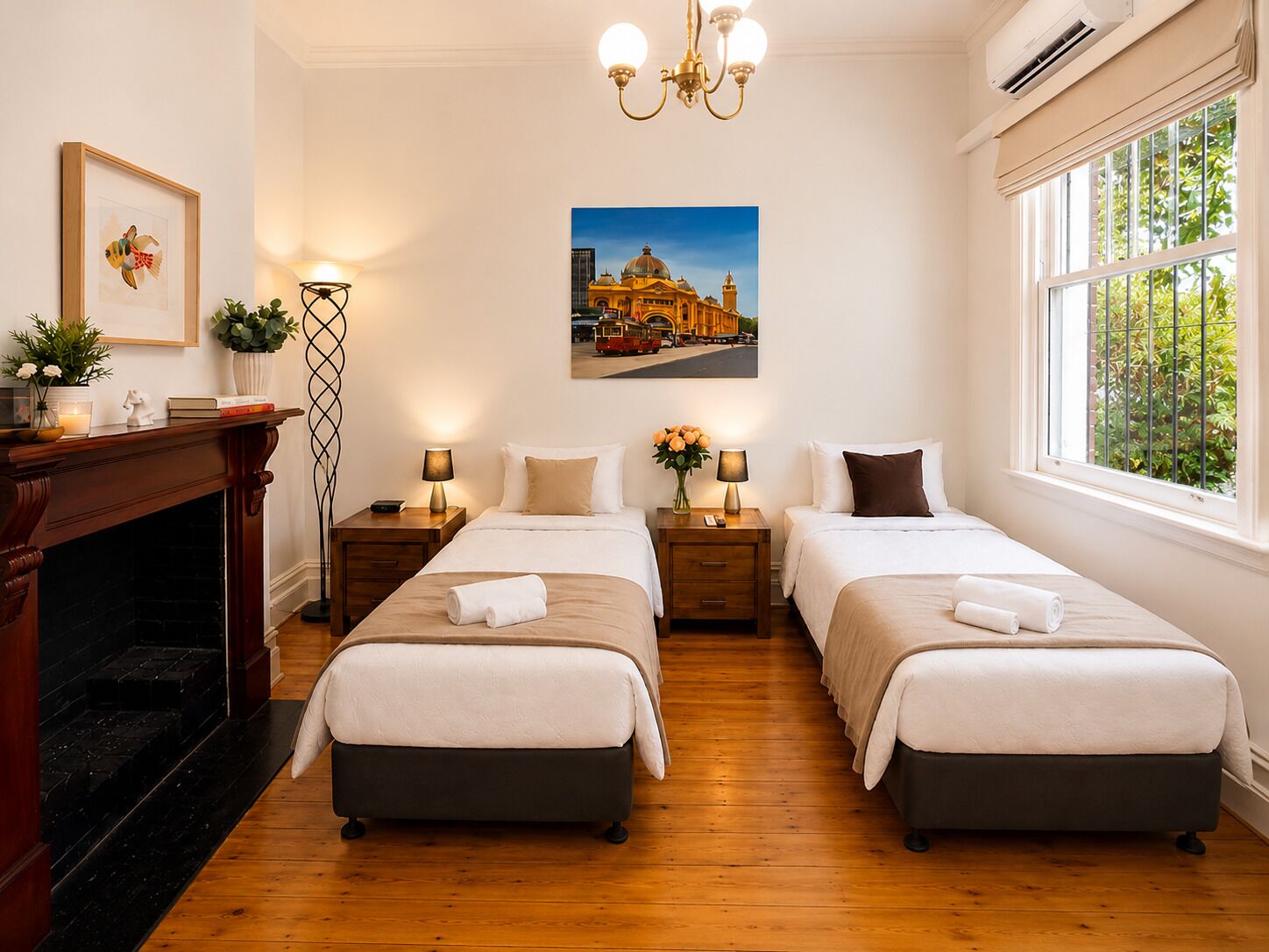 3 bedrooms, desk, iron/ironing board, free WiFi