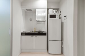 Apartment, 1 Bedroom, Non Smoking, Private Bathroom | Private kitchen | Dining tables - ANON Shibuya A103 (Tokyo)
