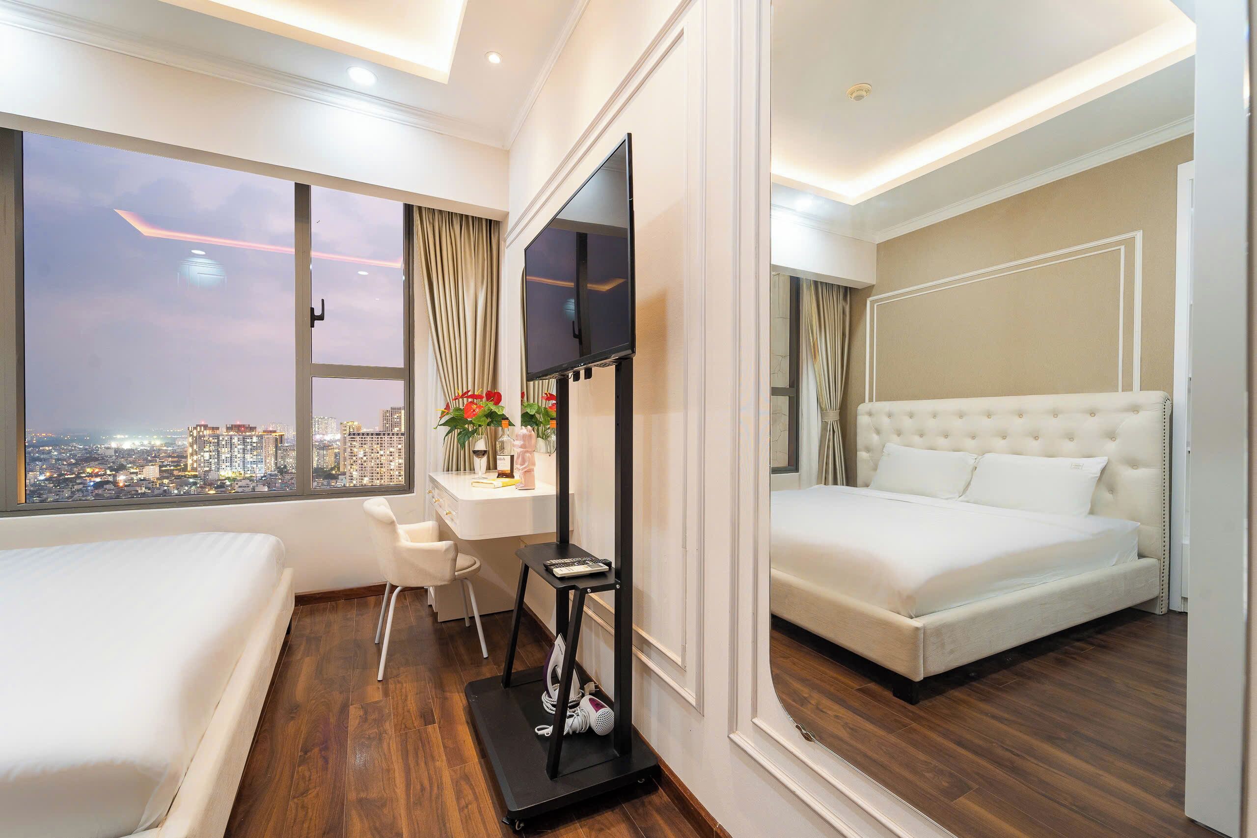 Apartamento Deluxe | Ropa de cama de alta calidad y decoración individual