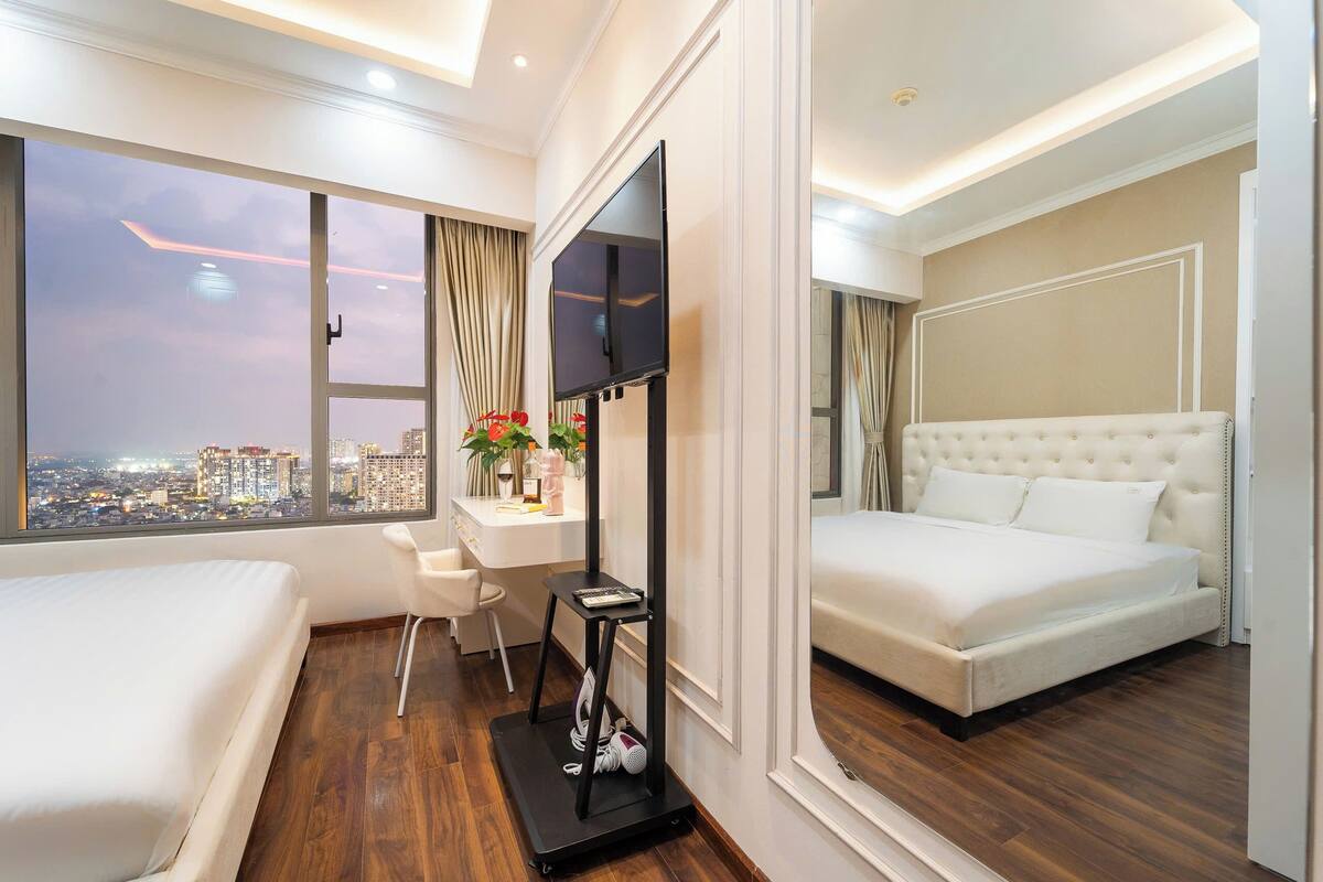 Apartamento Deluxe | Ropa de cama de alta calidad y decoración individual