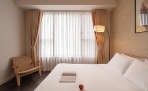 Family Apartment, Balcony, City View | Premium bedding, individually decorated, individually furnished, desk - Eastern pearls Apartment (HO CHI MINH CITY)