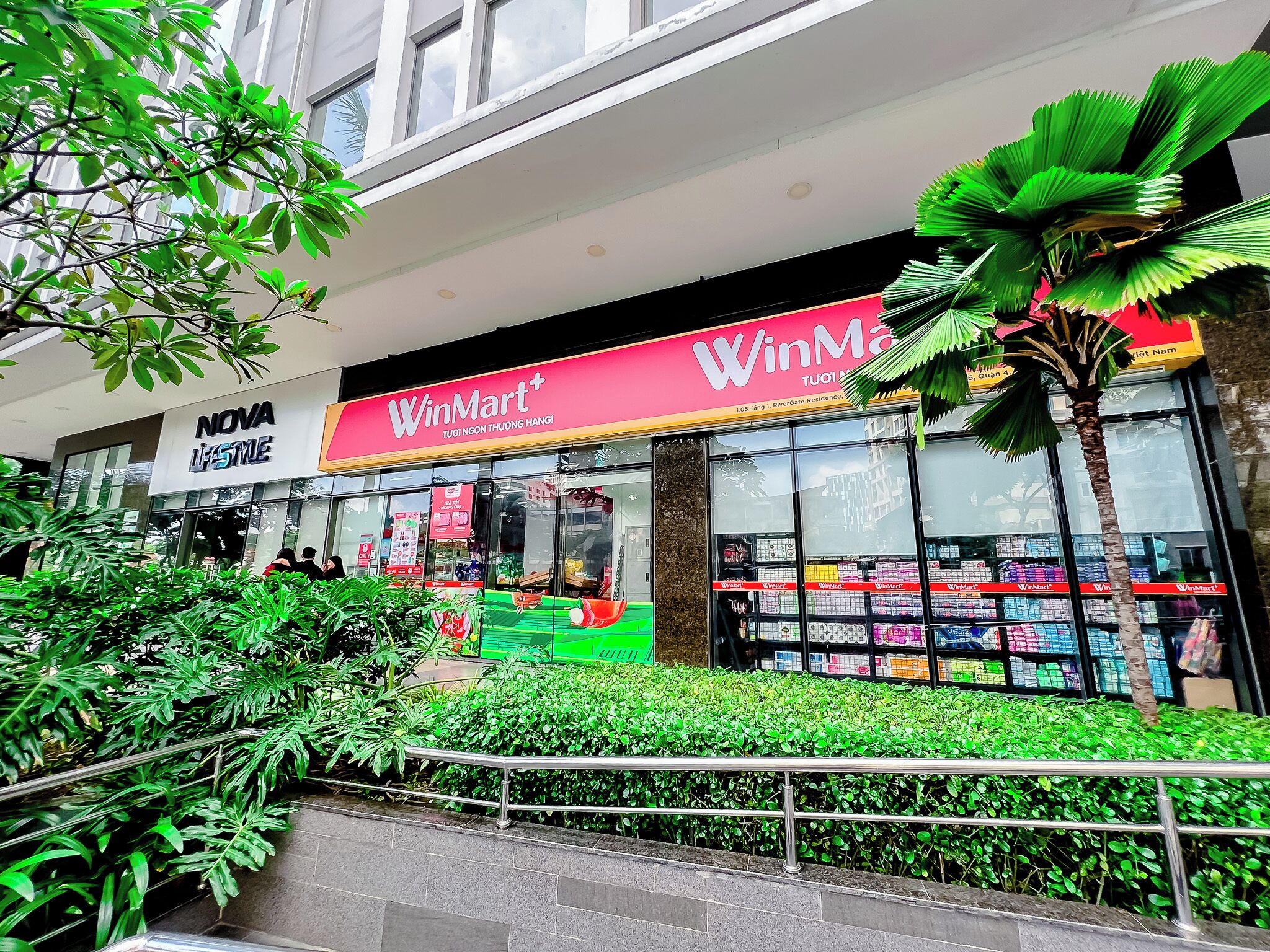 Façana frontal de l'allotjament