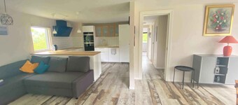 Cozy holiday home only 700 m from the water