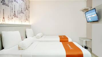 Phòng 2 giường đơn Deluxe | Truy cập Internet không dây miễn phí, có lối đi dành cho xe lăn