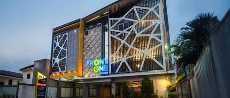 Façade de lâhĂ©bergement