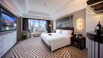 Chambre Double Confort, service de ménage, vue ville | Vue de la chambre