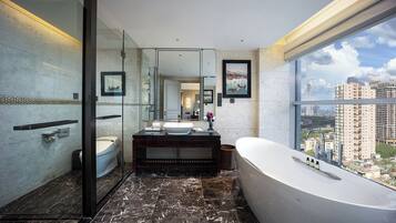 Comfort Twin Room, Housekeeping, City View | Bathroom