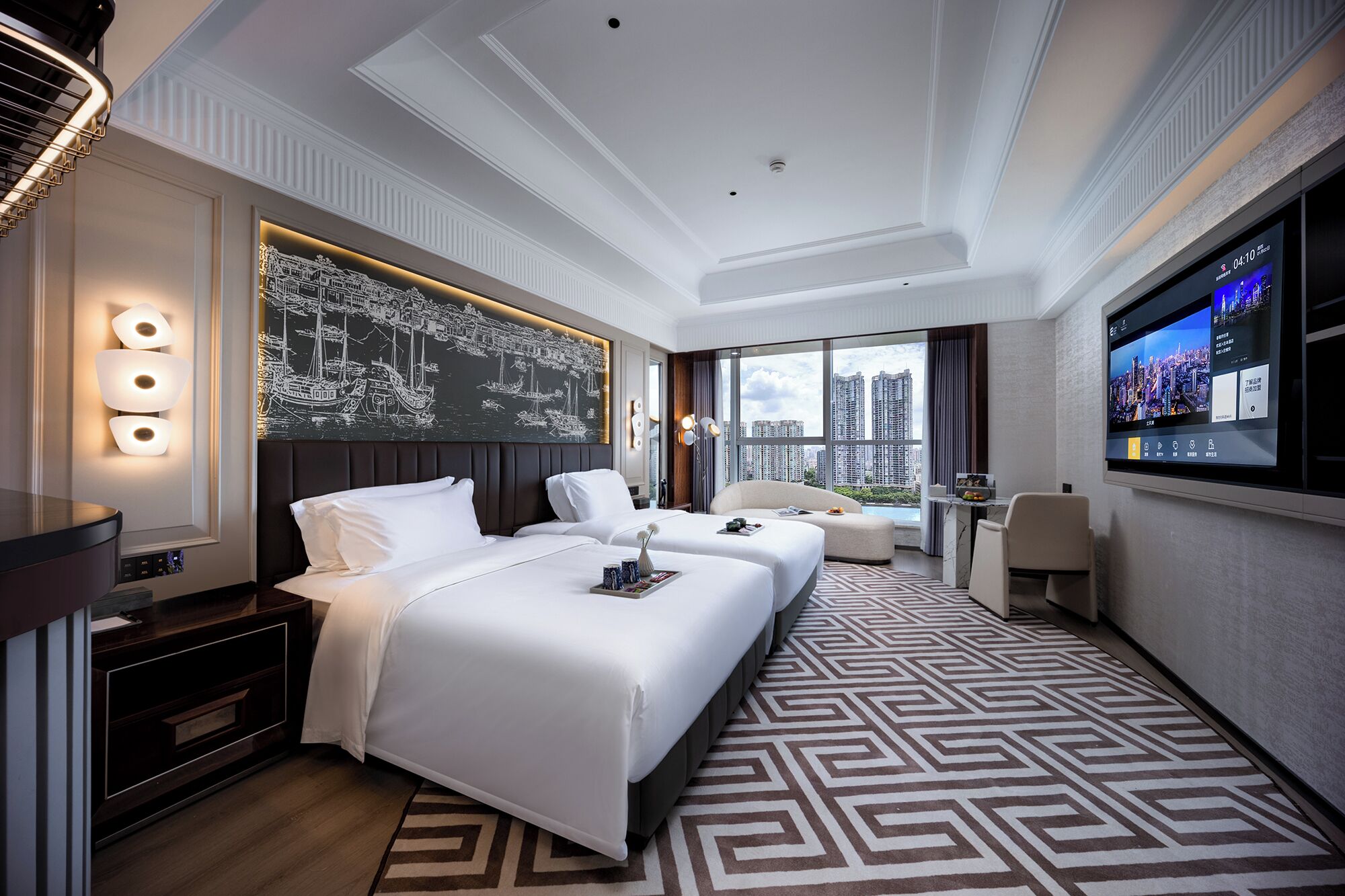 Habitación Confort con 2 camas individuales, Servicio de limpieza, vistas al canal | Minibar con artículos gratuitos, decoración individual, escritorio