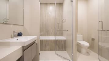 Apartment, 2 Bedrooms | Bathroom | Bathrobes