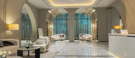 Boendets fasad - kväll/natt