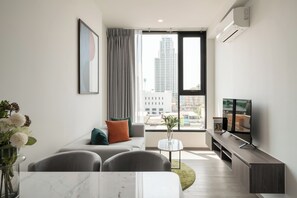 Apartment, 2 Bedrooms | Living area